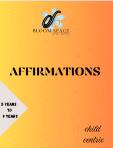 Child-Centric Affirmation Cards